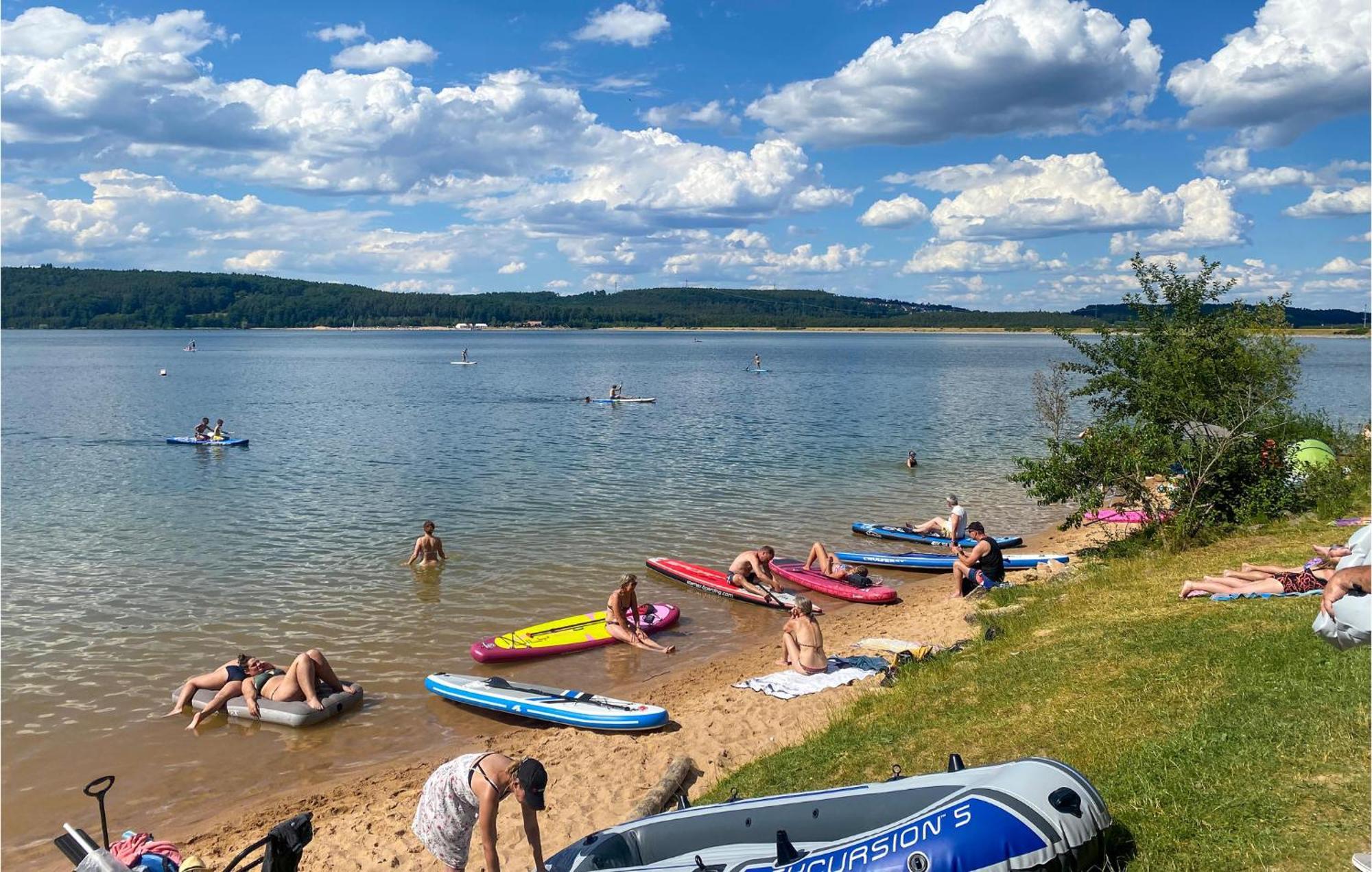 Waldcamping Am Brombachsee Pleinfeld Esterno foto